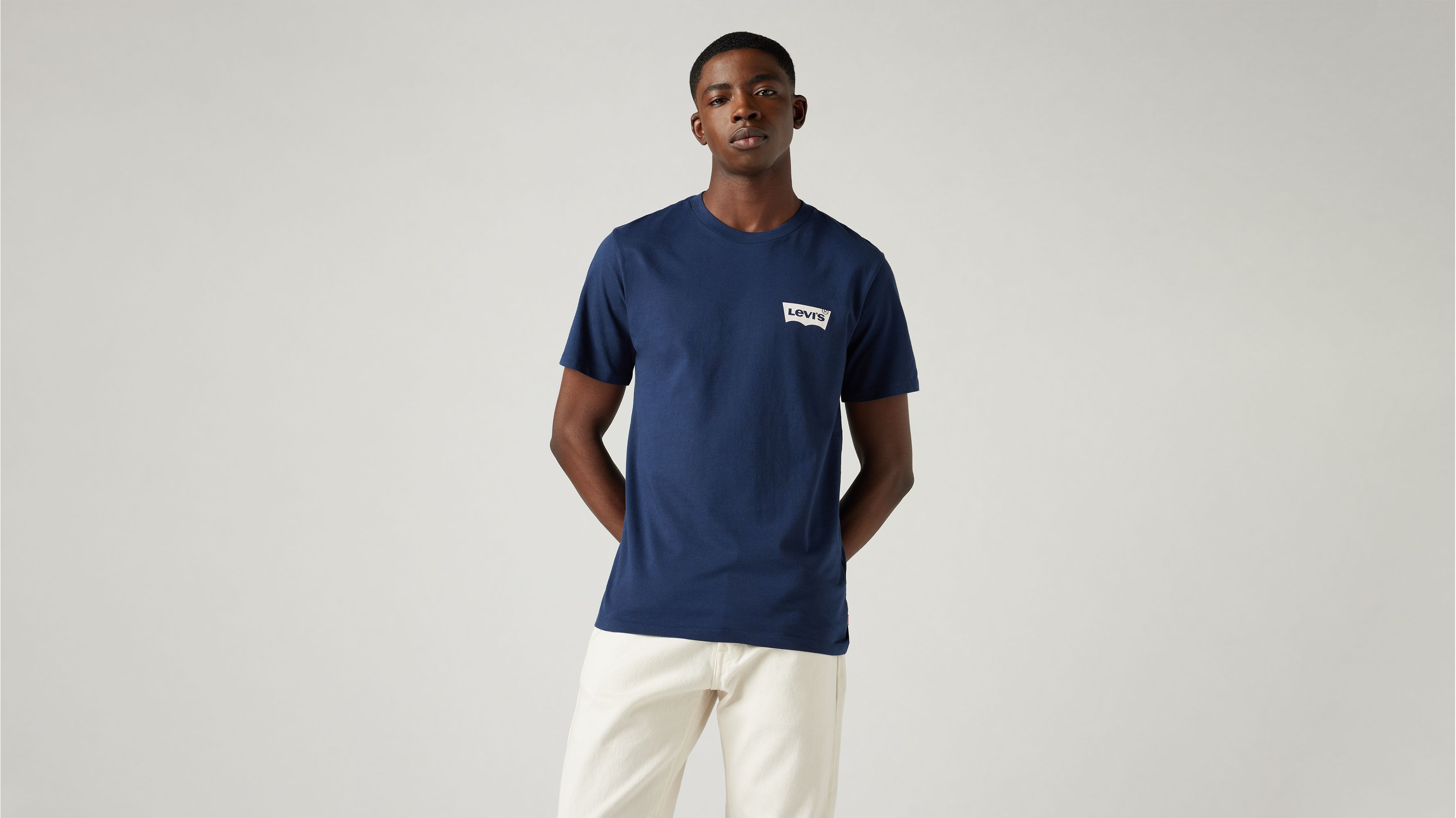 Classic Graphic Tee - Dress Blues - Bleu
