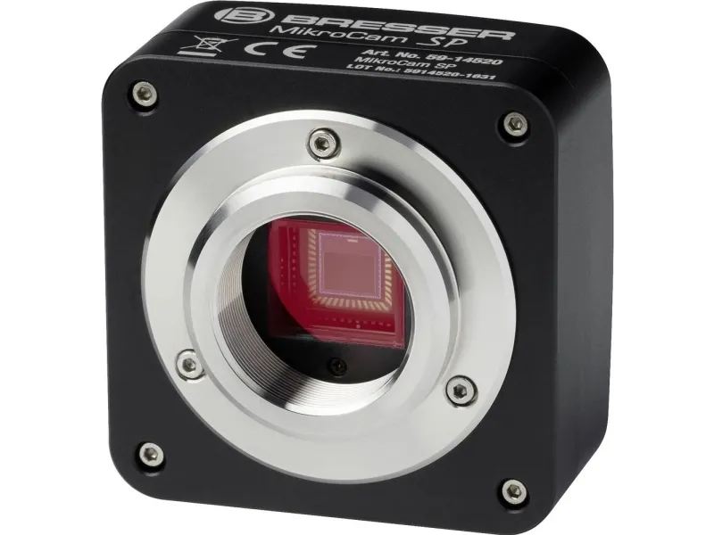 Bresser Optics MIKROCAM SP 5.0, Kamera, Aluminium, Sort, Aluminium, 175 g, 58 mm, 37 mm