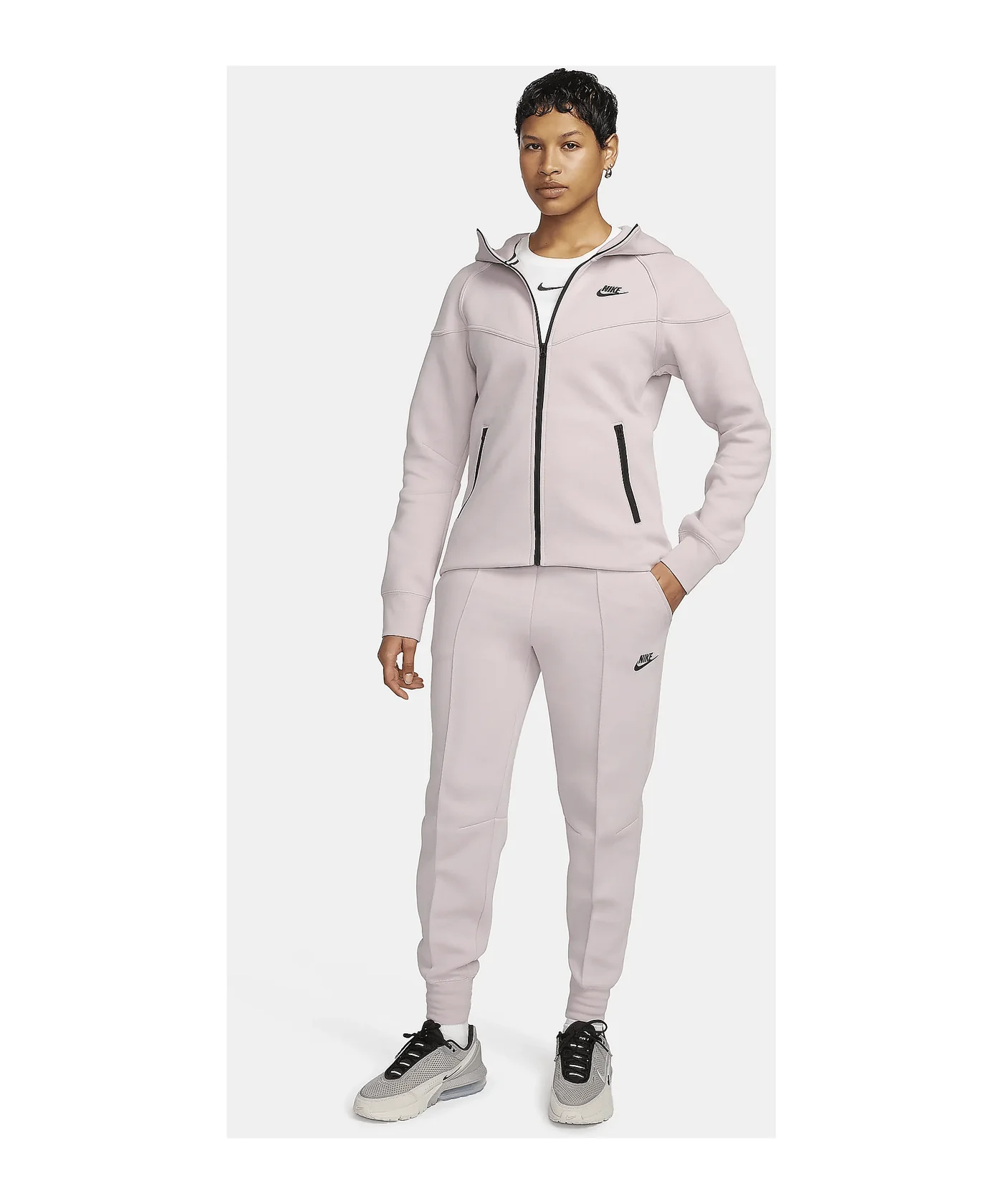 Nike Tech Fleece Jogginghose Damen Lila F019