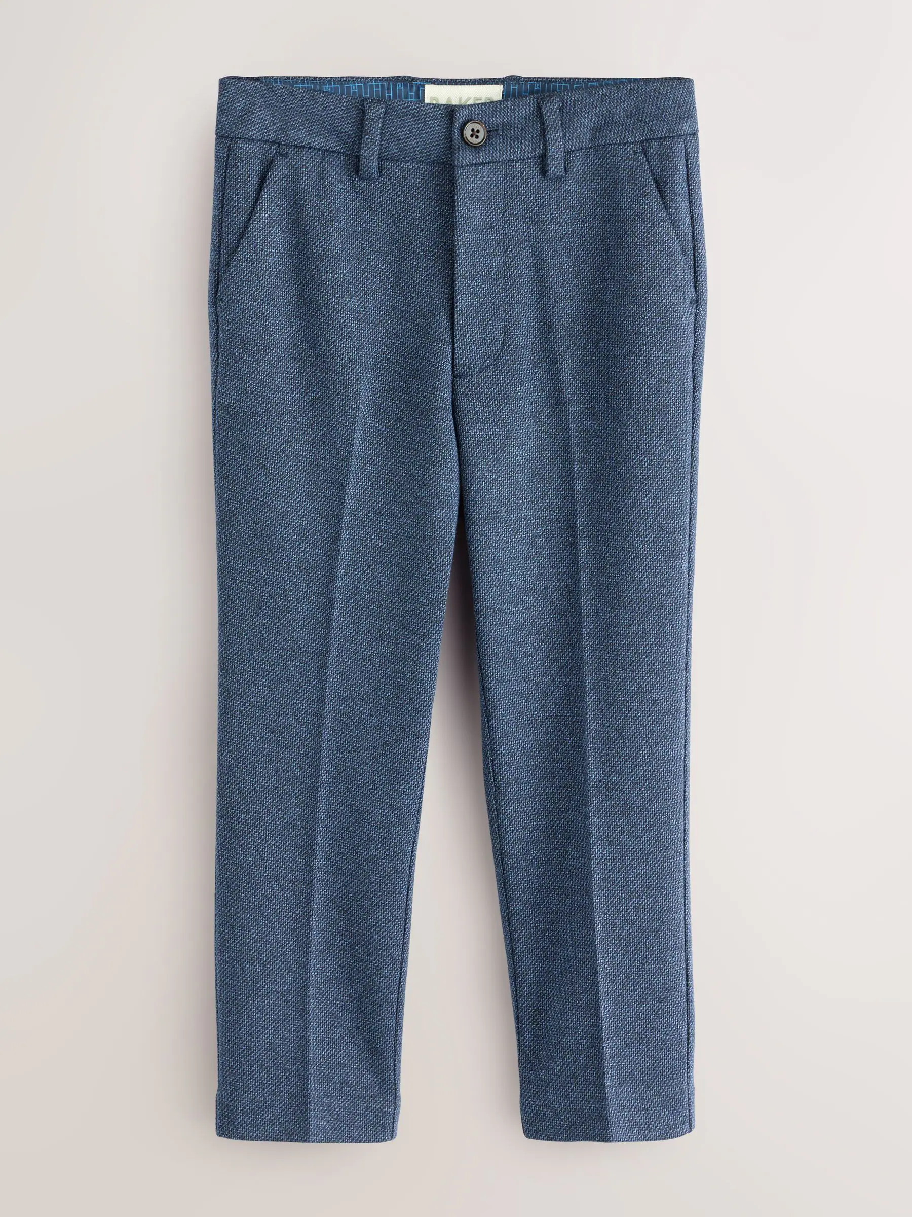 Baker by Ted Baker Blue Jersey Suit Trousers