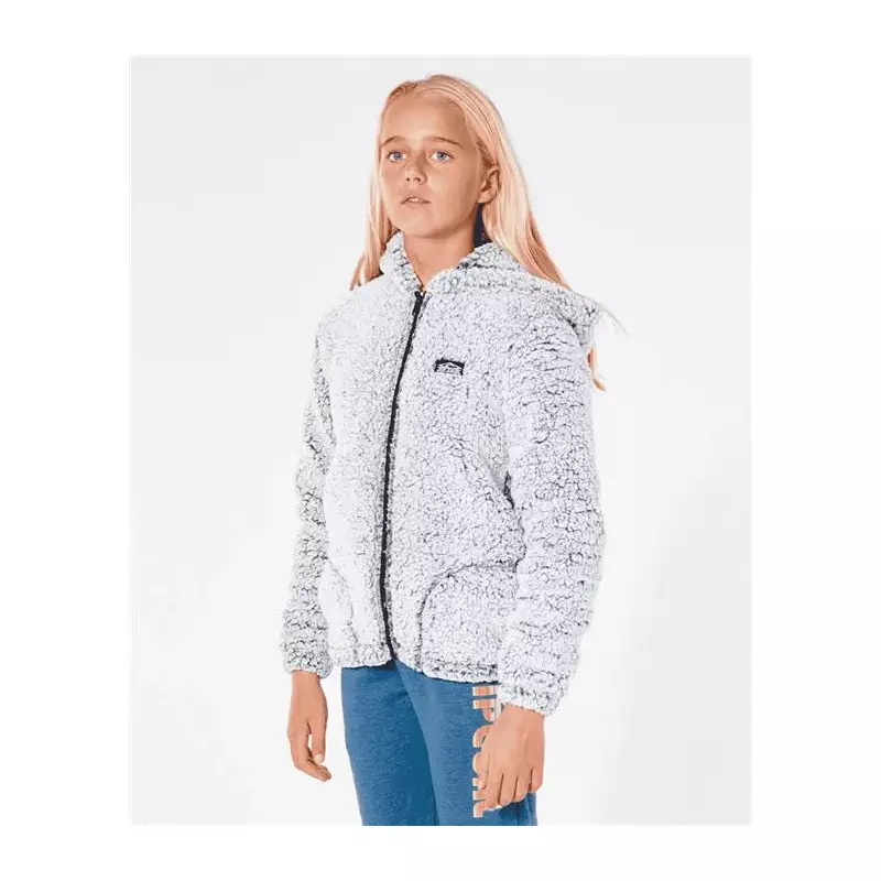 Sweat junior RIPCURL Dark N Stormy Zip Through-Girl Light Grey