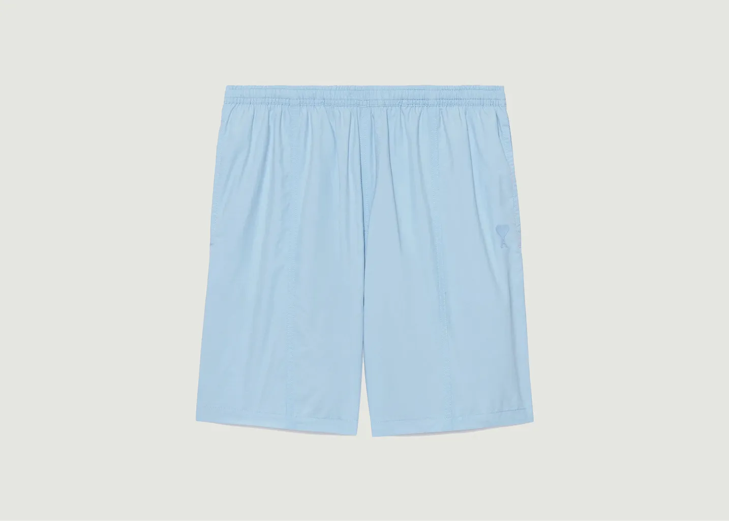 Short de bain Ami de Cœur en toile de nylon recyclée AMI Paris