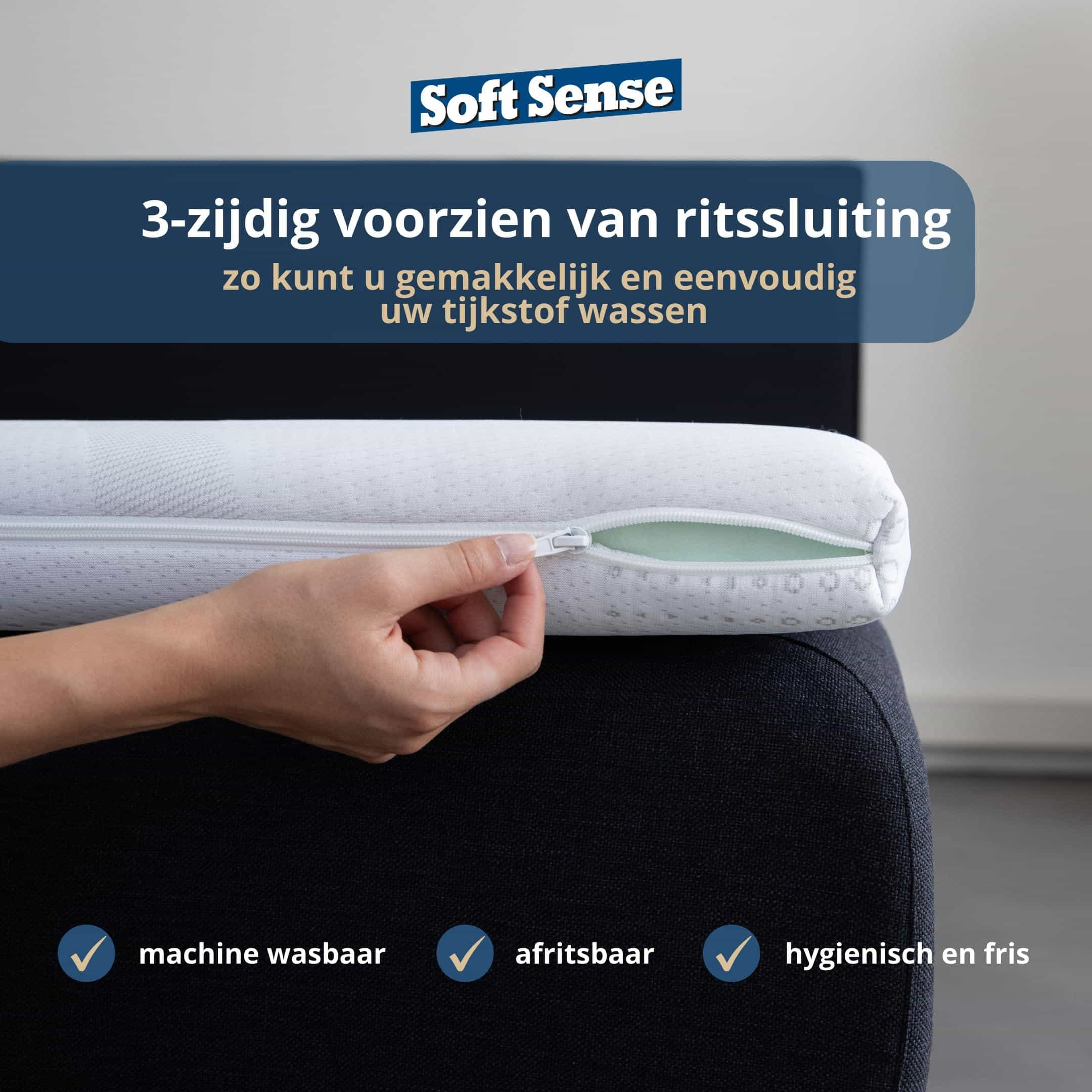 H&D Soft Sense - Koudschuim Topmatras - 160x220cm