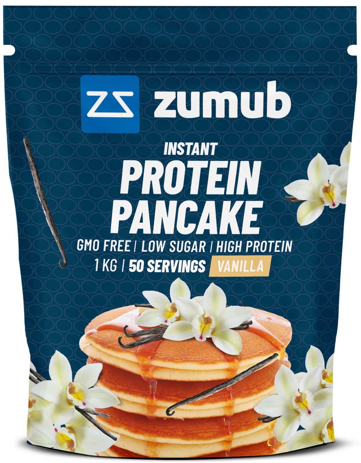 Panquecas instantâneas de proteína Zumub 500g