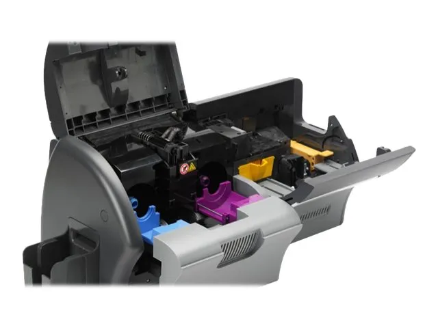 Zebra ZXP Series 7 Pro - Plastikkortprinter - farve - Duplex - blæksubliminering/termisk transfer - CR-80 Card (85.6 x 54 mm) - 300 dpi - op til 1375 kort/time (mono) / op til 300 kort/time (farve) - kapacitet: 250 kort - USB 2.0, LAN