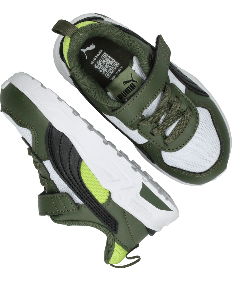 Puma Trinity 2 LT Sneakers Groen Jongens