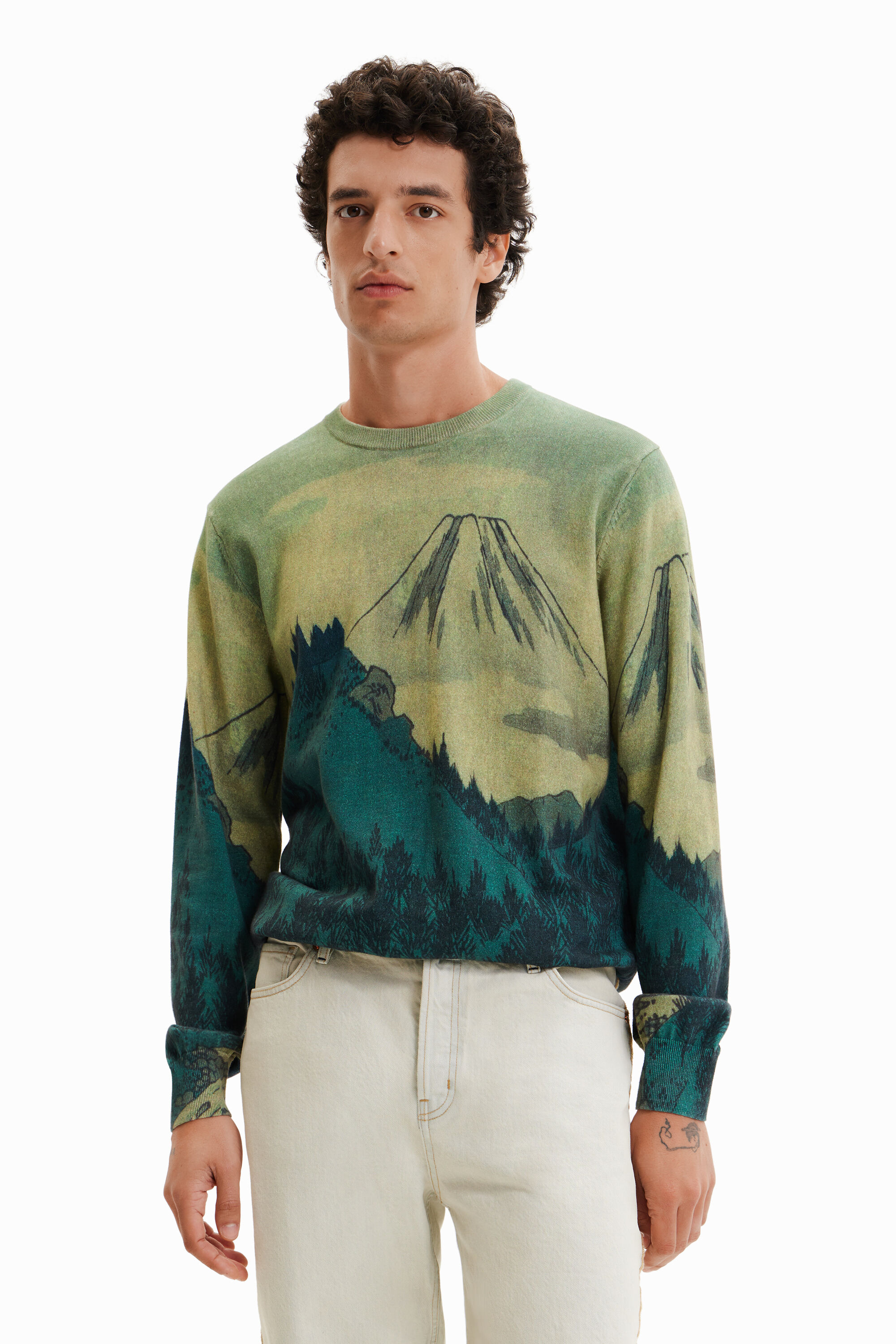Pull fin paysage