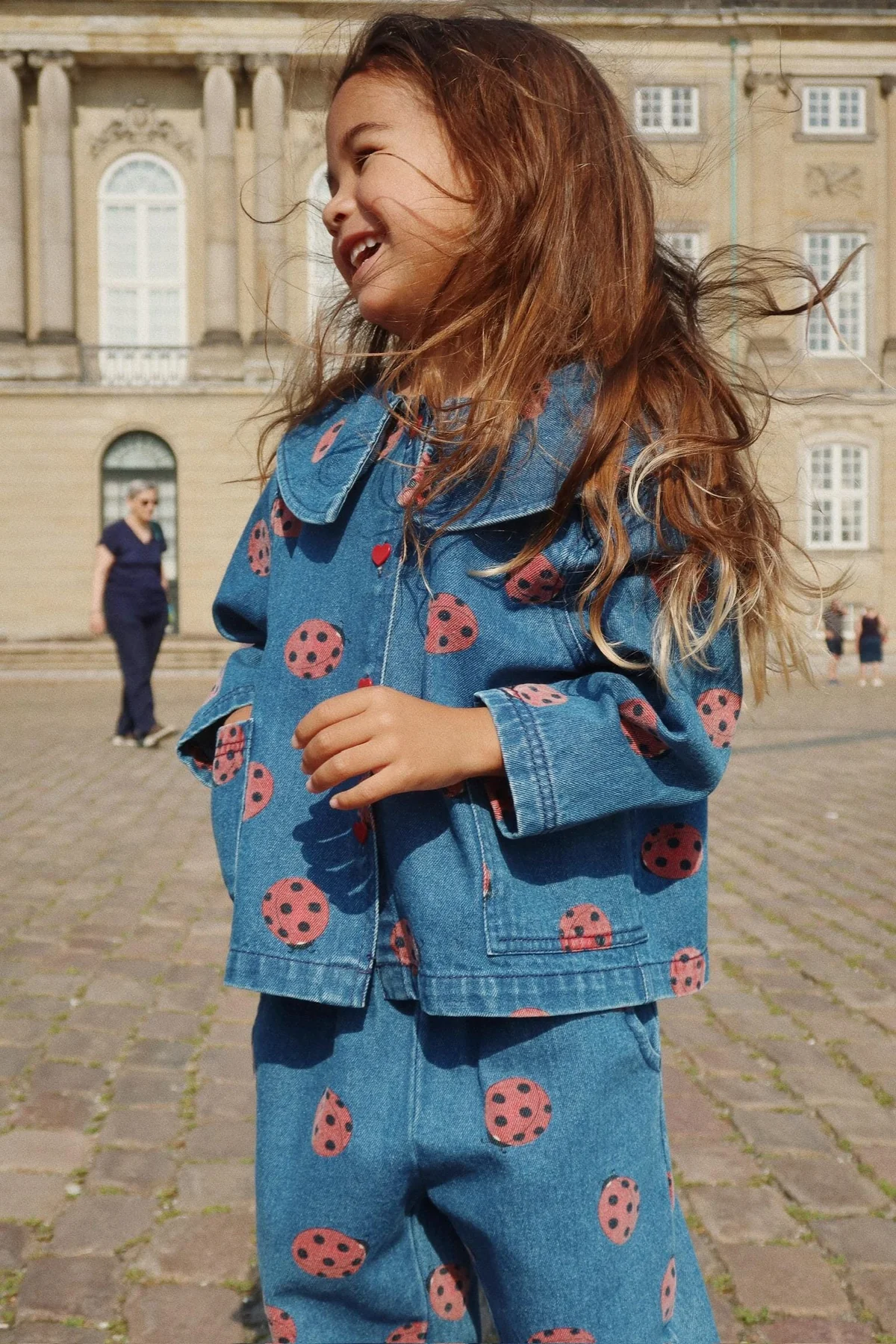 Konges Sløjd Magot Ladybug Denim Shirt Gots Ks102215
