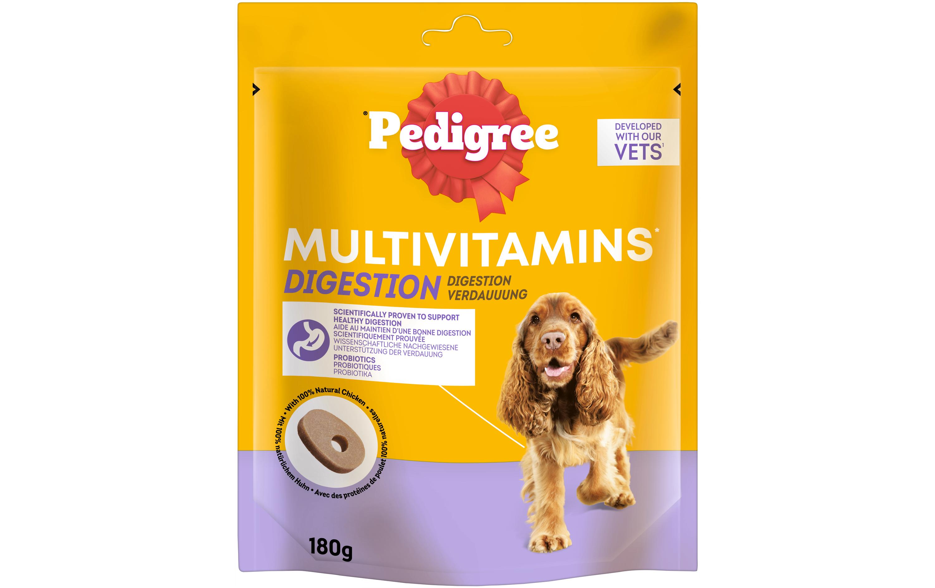 Kausnack Multivitamins Verdauung 180 gLeckerer Snack mit natürlichen Probiotika