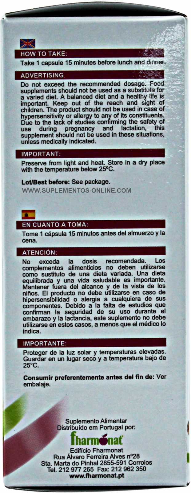 Fharmonat Biofibra Control 30 Cápsulas