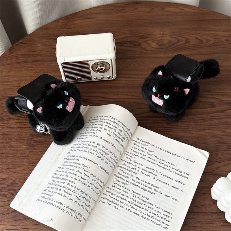 Jaguara - Cat Plush AirPods / Pro oortelefoonhoesje