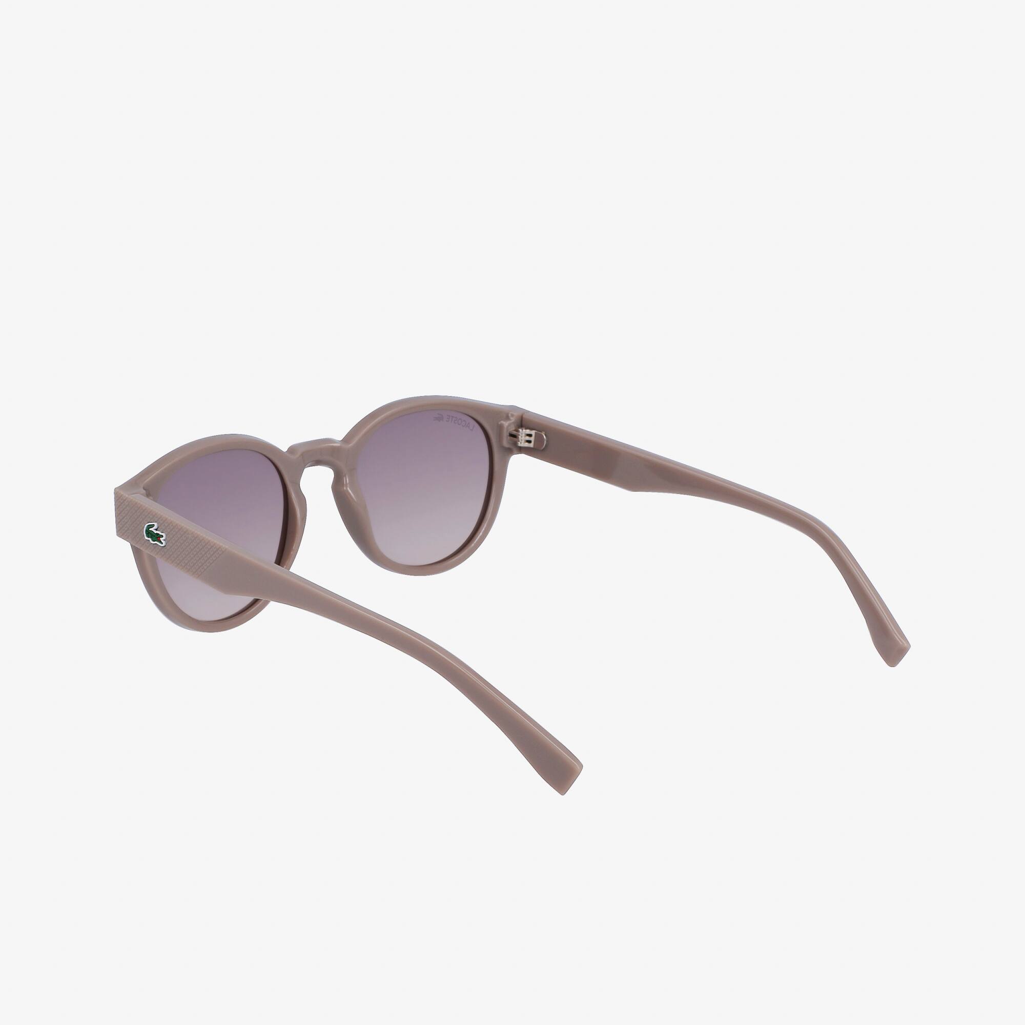 Lunettes de soleil L.12.12 ovales en résine végétale Lunettes de soleil - Gris - Lacoste - Femme