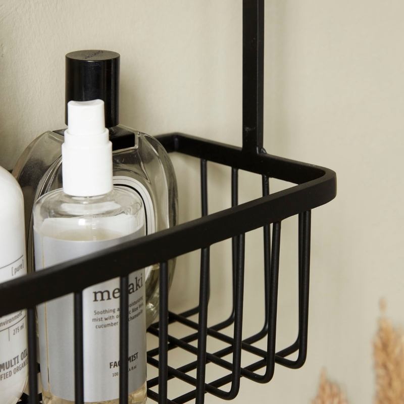 House Doctor Bath Basket Double - Black