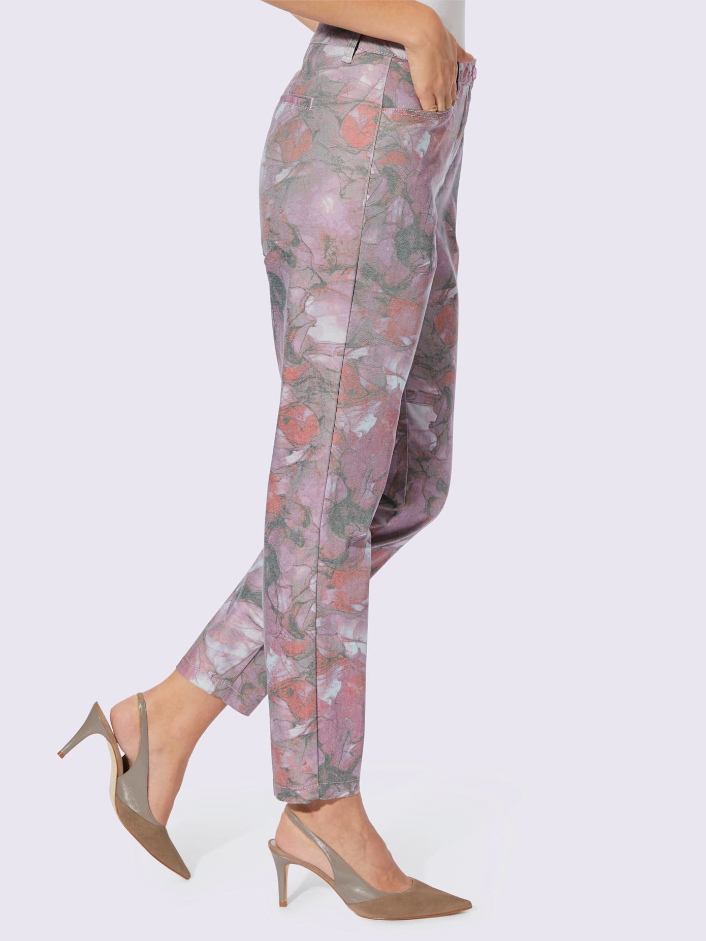 Pantalon 7/8 imprimé moderne