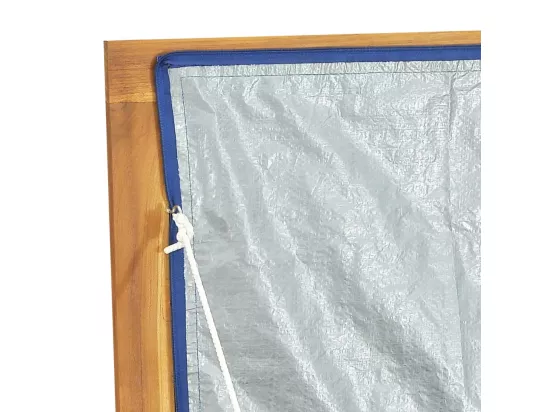 Prolenta Premium - Boîte de jardin 200x50x55 cm Bois massif de teck