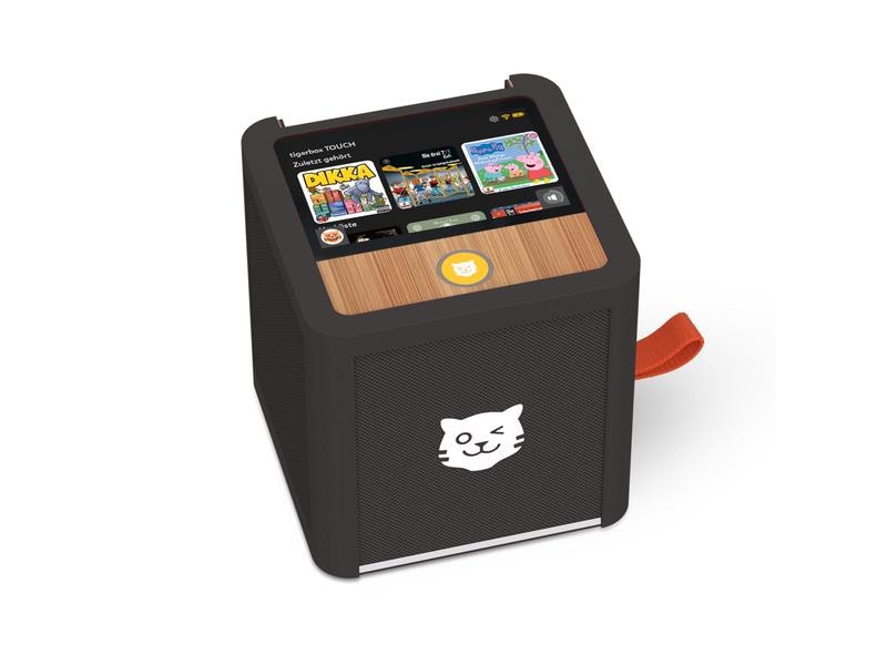 Tigermedia Tigerbox Touch Plus Swiss Edition Schwarz Hörspiel-Box mit Touchdisplay