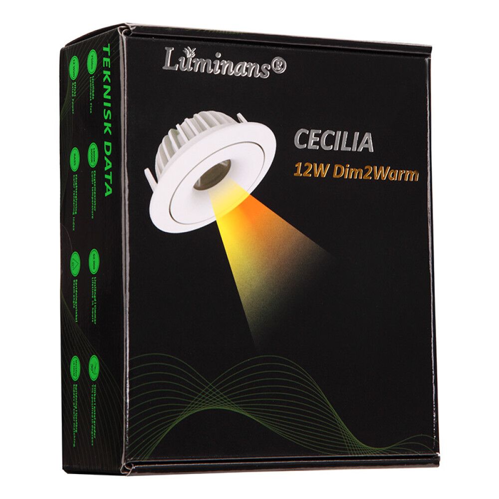 DOWNLIGHT CECILIA DIM2WARM 12W