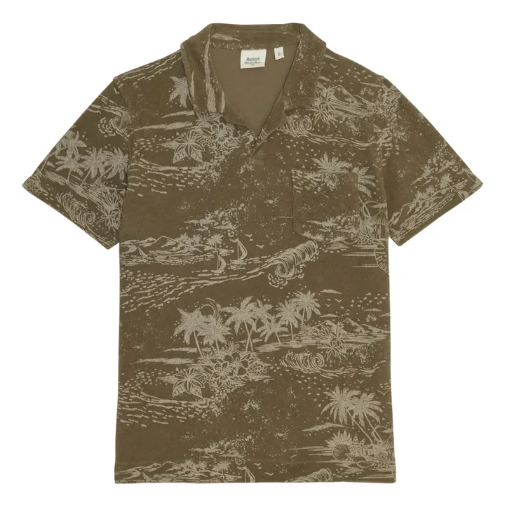 Hartford Polo Hawaii Bouclette | Vert olive