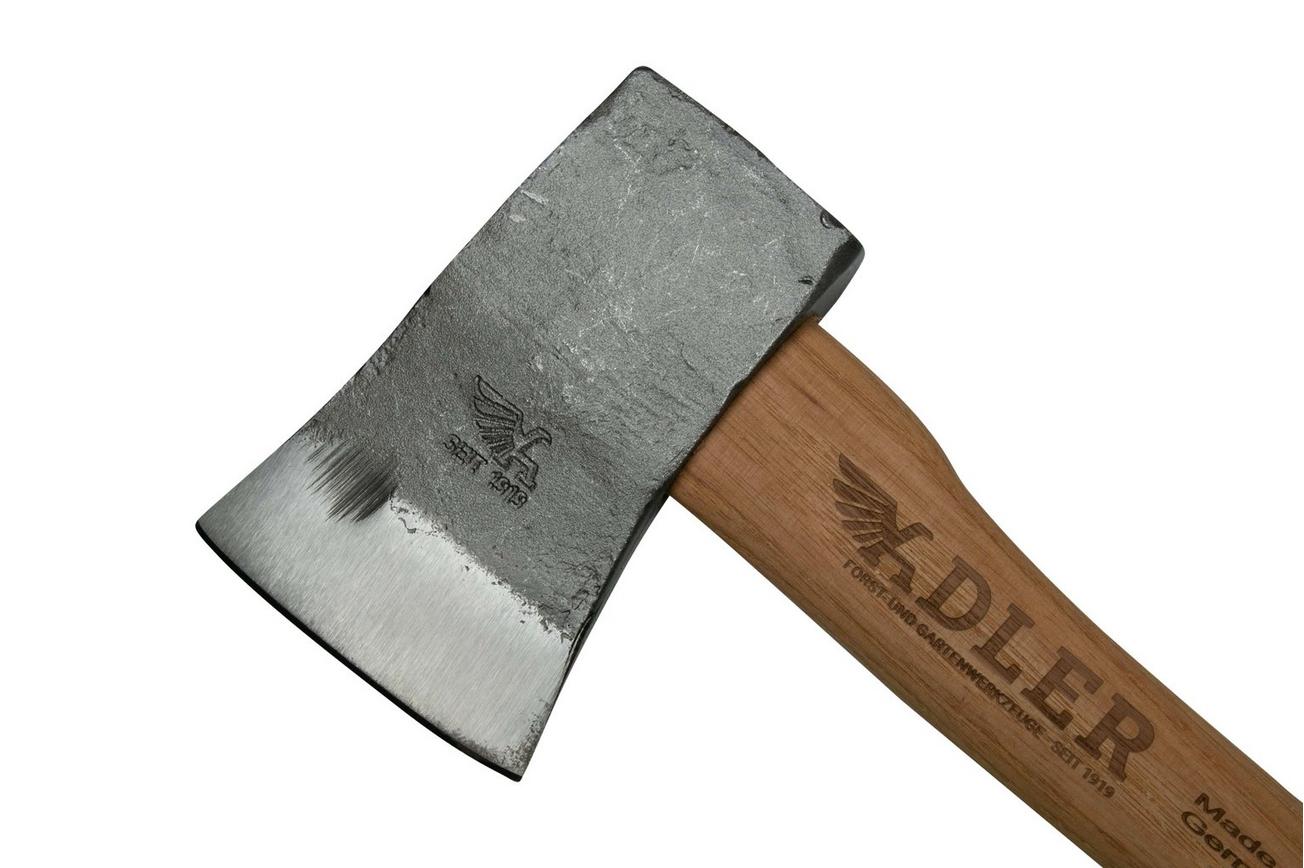 Adler Yankee Hatchet, rood-zwart, handbijl