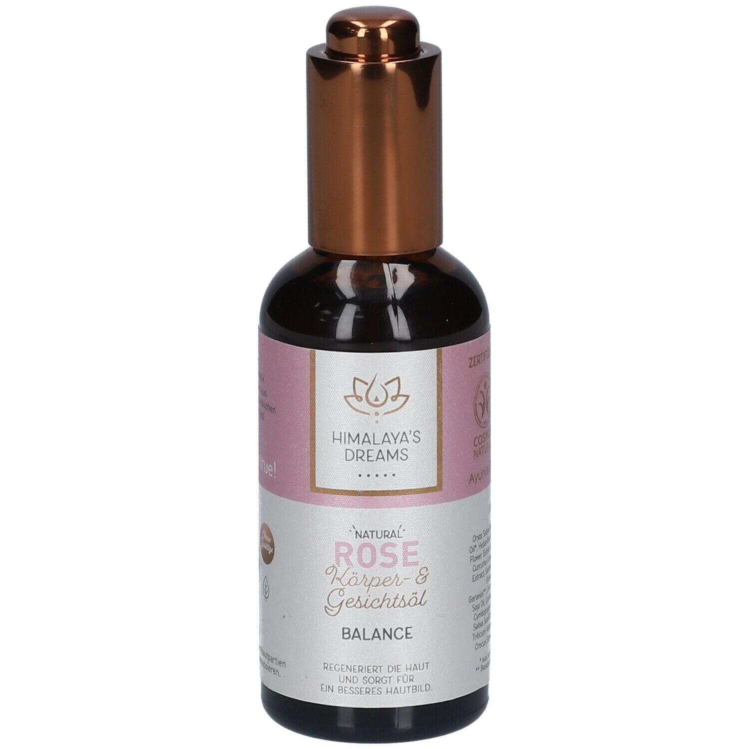 Himalaya´s Ayurveda Kröper- und Gesichtsöl Rose/ Balance
