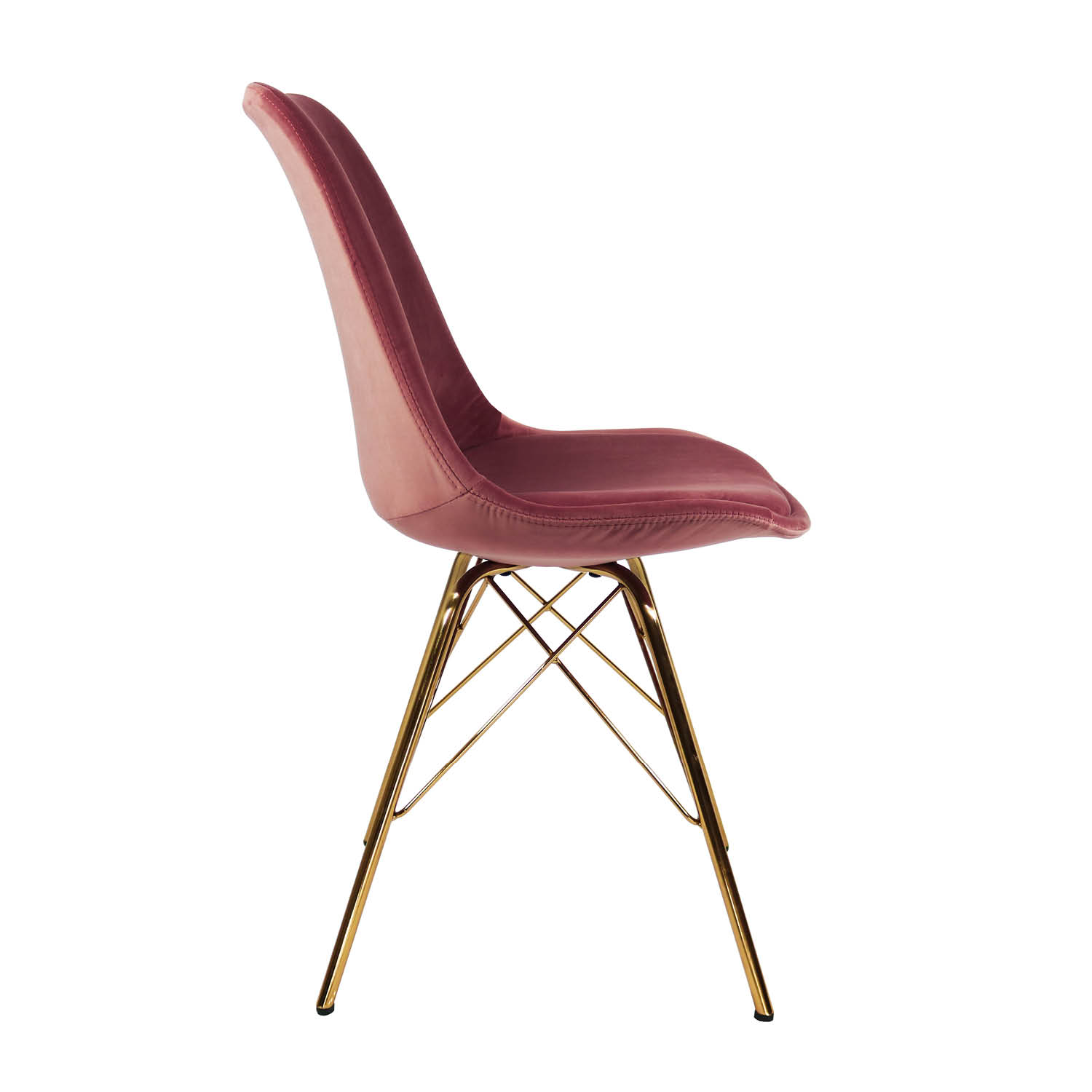 Kick Kuipstoel - Velvet roze GL