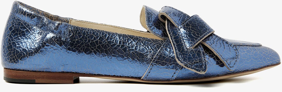 VIA VAI blauwe via vai loafers lola rayne