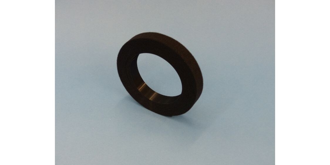 FASTECH Klettband-Rolle ETN Fast-Strap Schwarz 20 mm x 5 m Klett-Kabelbinder, 20 mm x 5 m, Schwarz