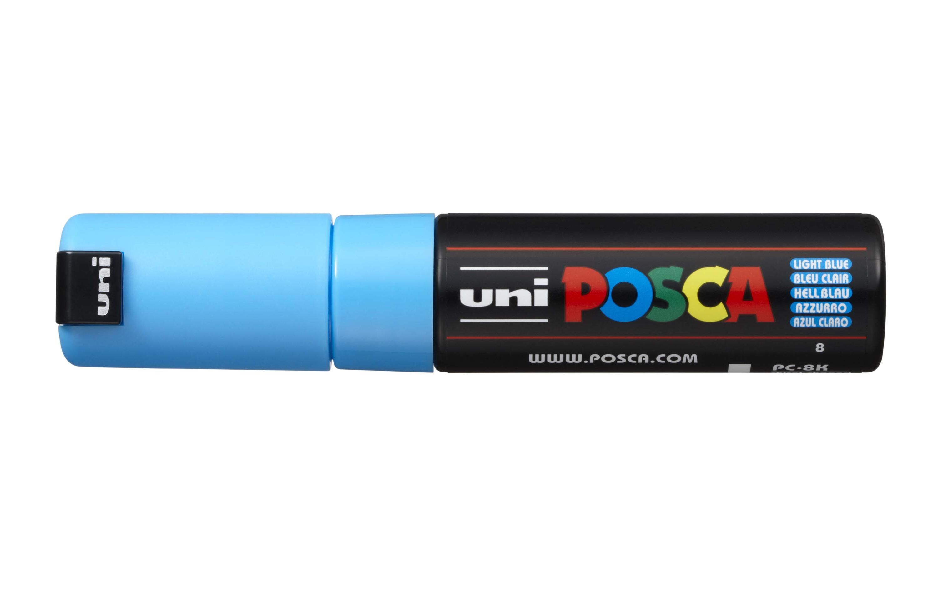 Permanent-Marker POSCA 8 mm HellblauUniversell einsetzbarer Marker