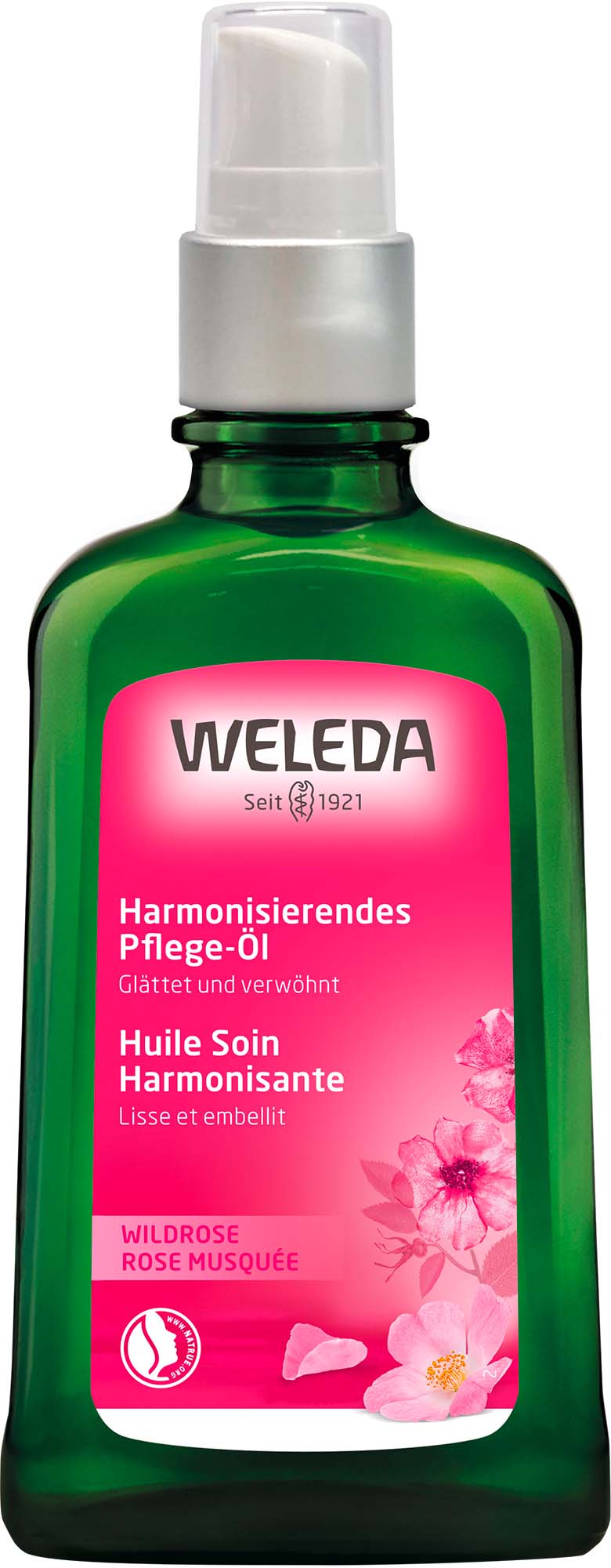 Weleda Pflege-Öl Öl harmonisierend Wildrose Glasfl 100 ml