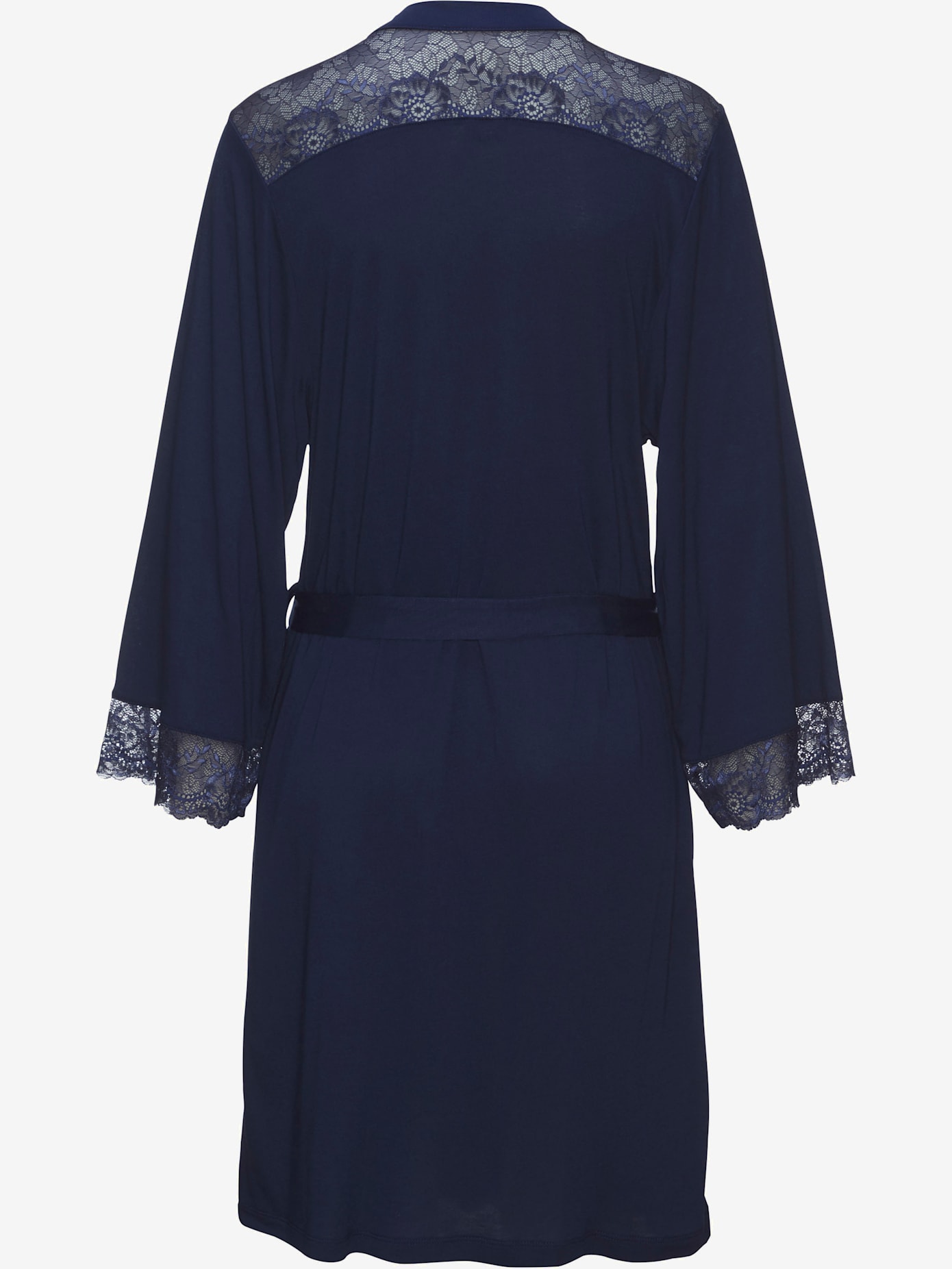 Kimono séduisant avec ceinture à nouer