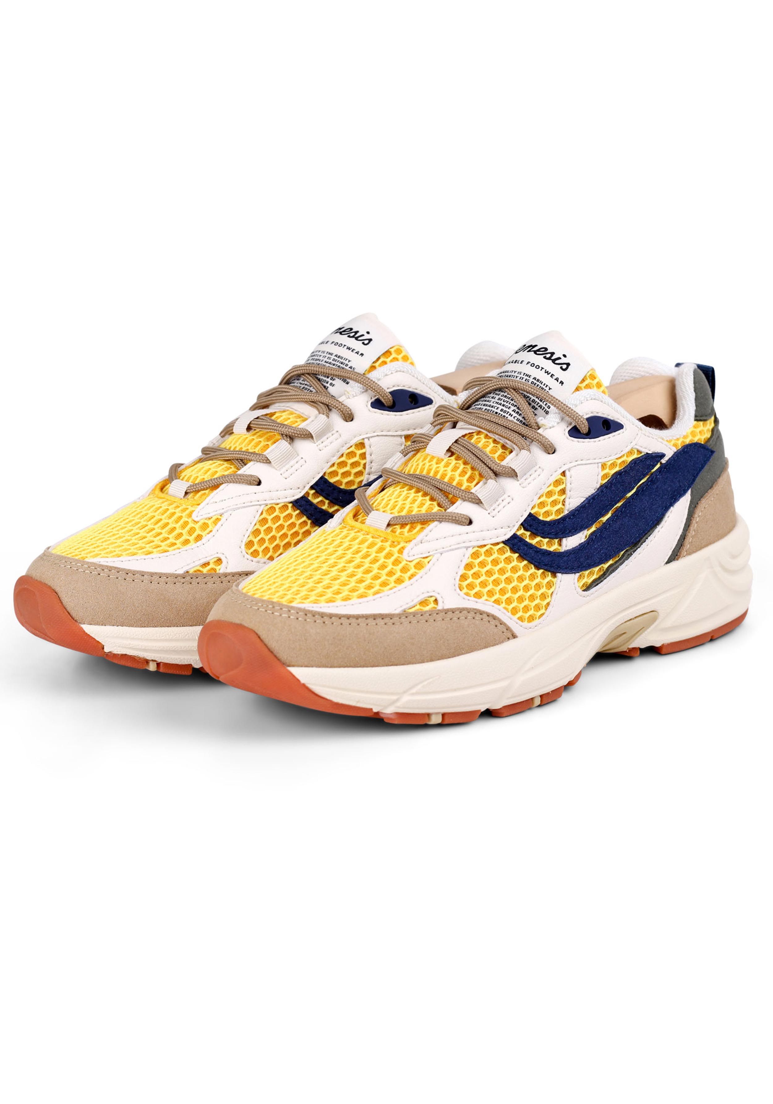 Genesis Sneaker G-Eco '99 2-Tone Mesh Sand/White/Yellow