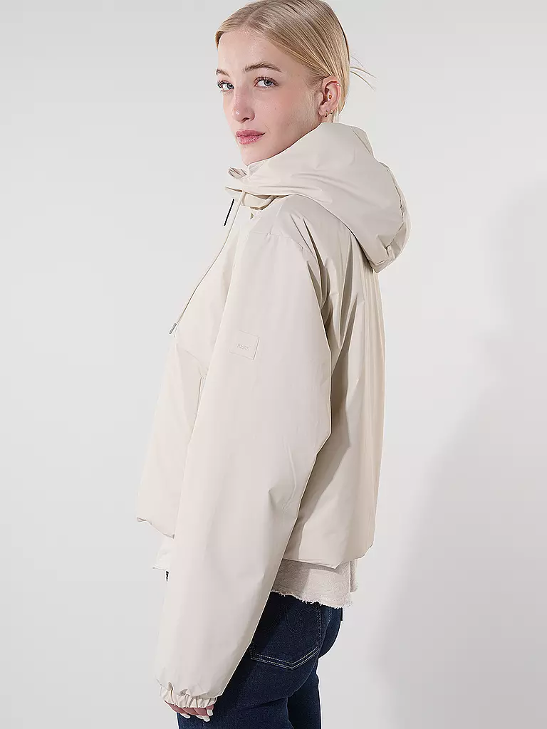 RAINS Jacke LOHJA SHORT INSULTED JACKET beige
