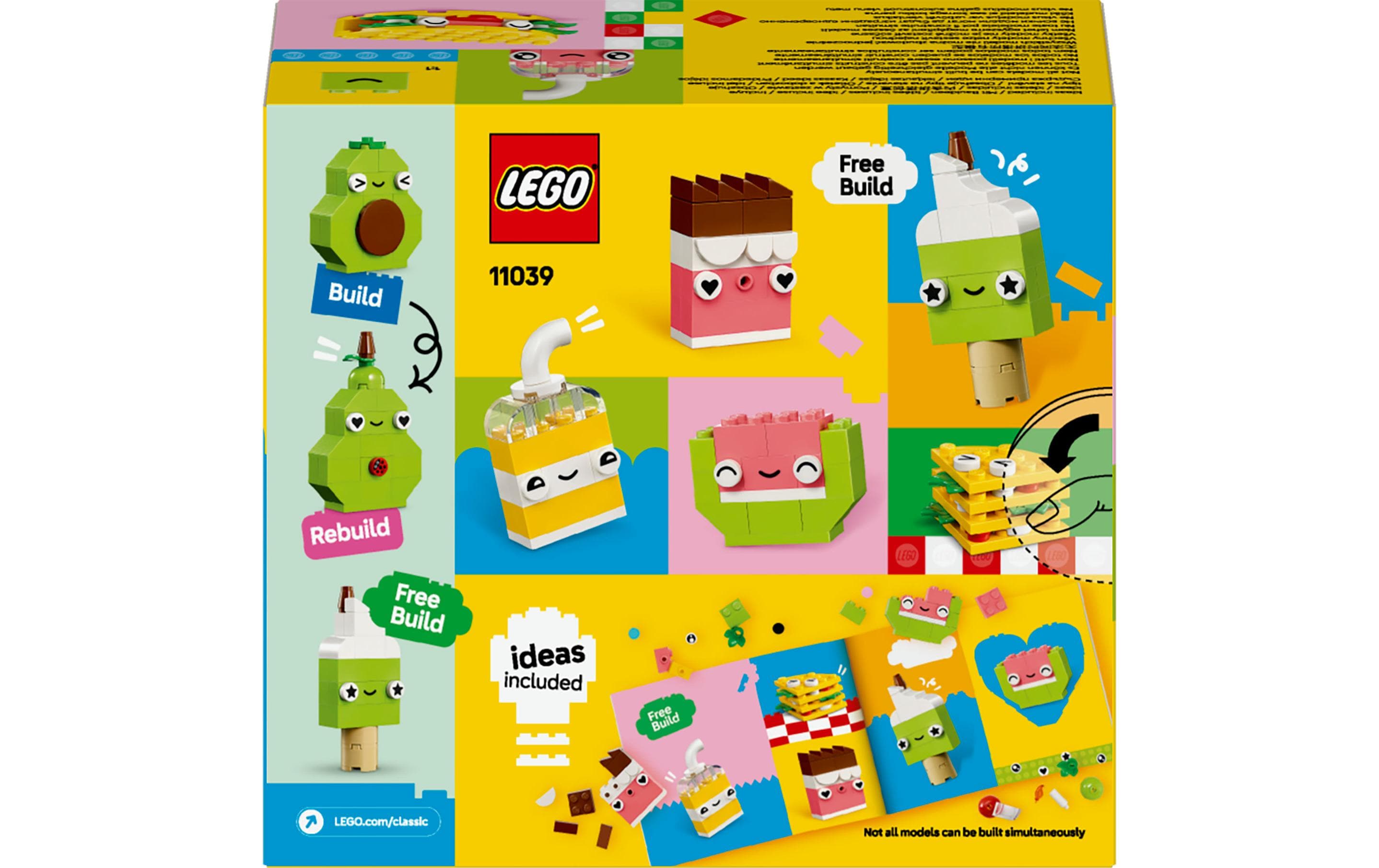 Classic Kreativer Snack Bauspass 11039Vielseitiges Konstruktionsspielzeug zur Förderung der Kreativität und Fantasie