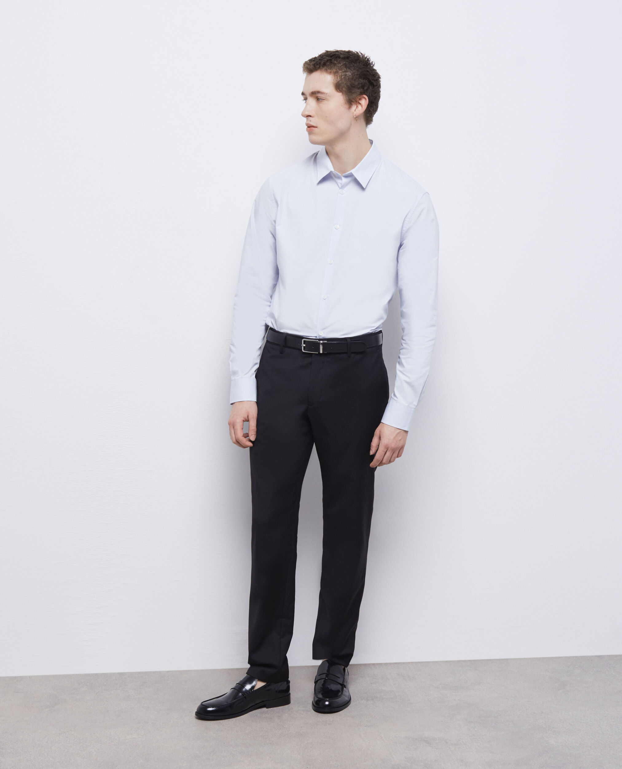 Chemise formelle bleue
