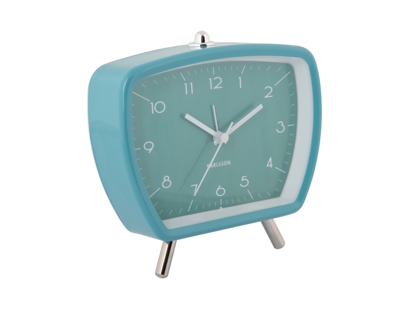 Alarm Clock Candy Circus Retro KA5939BL Turquoise blue