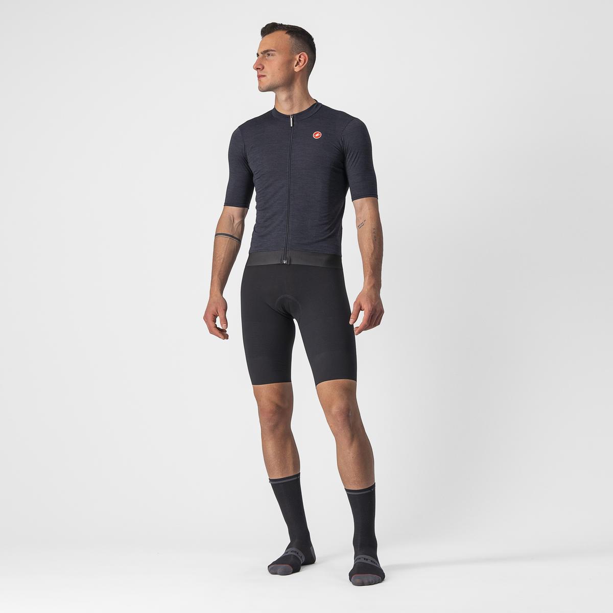 Castelli Essenza Jersey Lys Sort