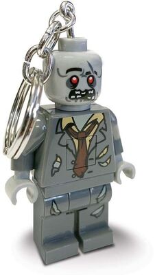 LEGO Iconic Zombie Nøkkelring med LED-light