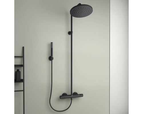 Douchekolom inclusief thermostaat Ideal Standard Ceratherm T25 zwart BC748XG