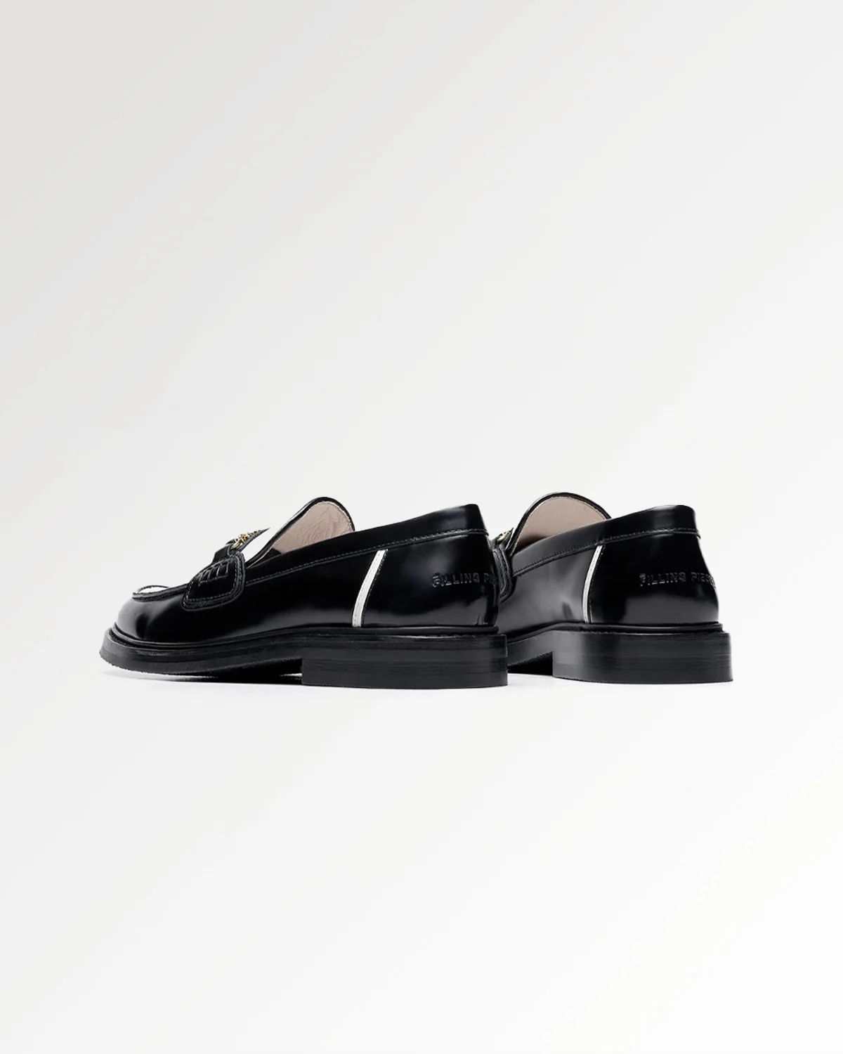Loafer Polido White / Black