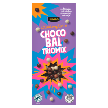 Jumbo Choco Bal Triomix 200 g