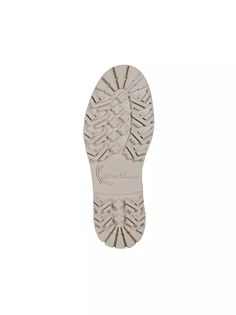KARL KANI Schnürboots beige