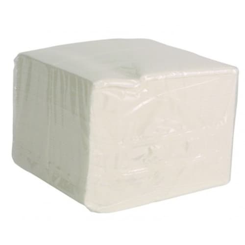 Essuyage non tissé blanc 50g/m² 21 x 20 cm
