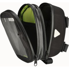 Sacoche pour cadre de vélo Premium, noir