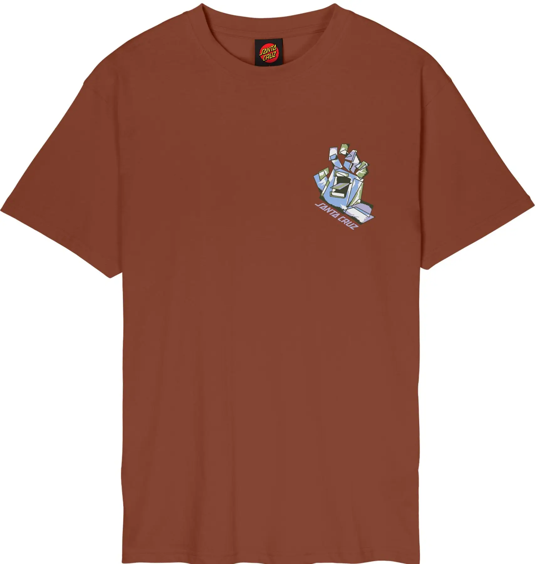 Santa Cruz Screaming Scratched Hand Strip T-Shirt | SkatePro