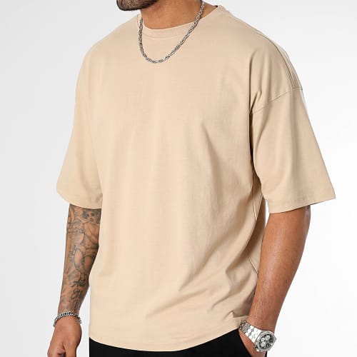Tee Shirt Oversize Large 308 Beige