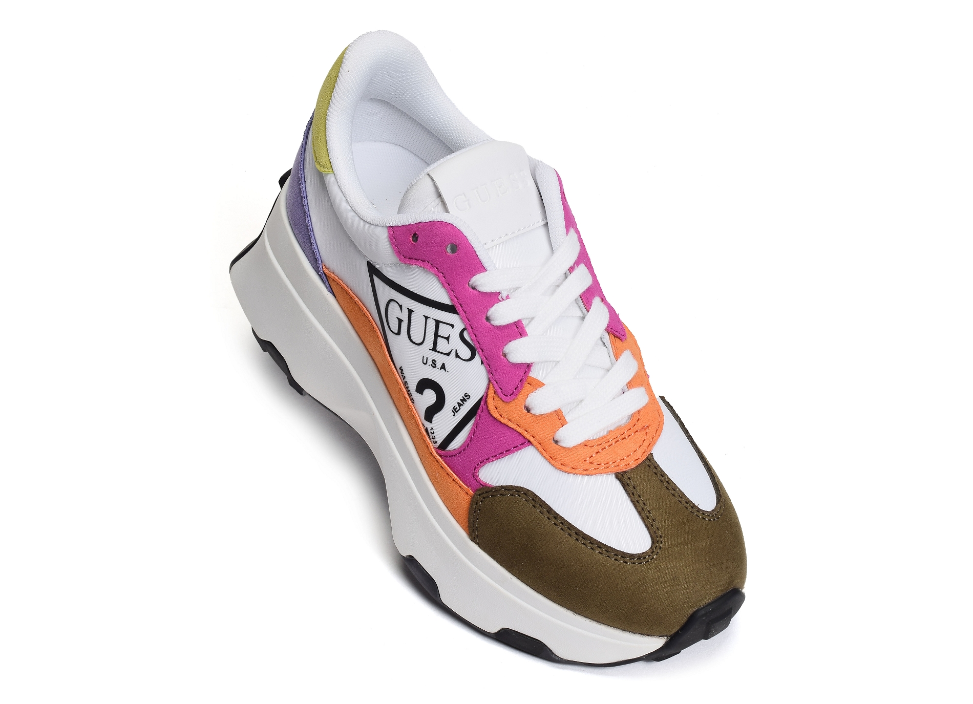 Calebb4 blanc multicolore