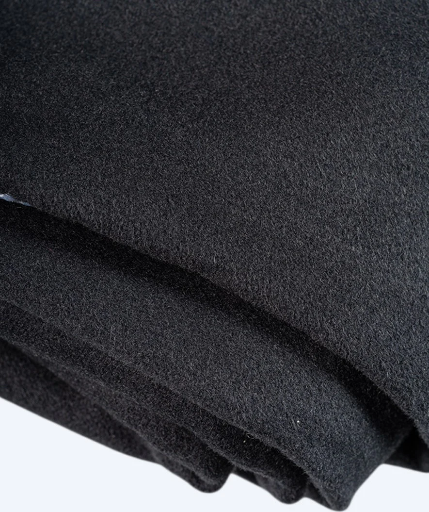 Watery badeponcho til børn - Microfiber - Sort
