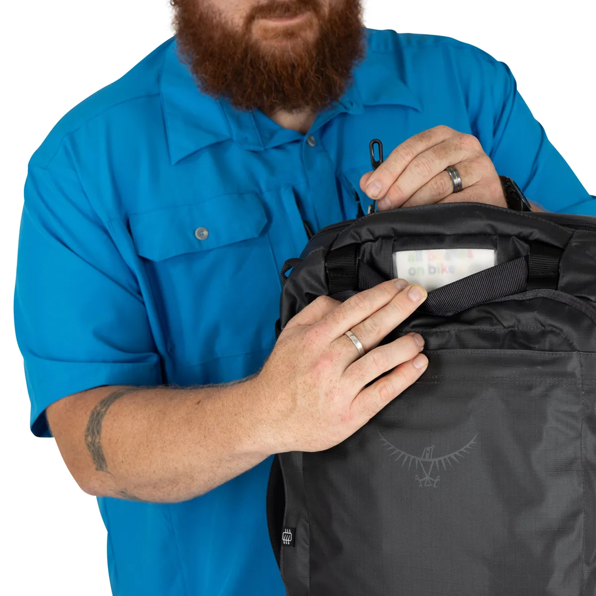 Osprey Transporter Squffel 44 Raven Black/black