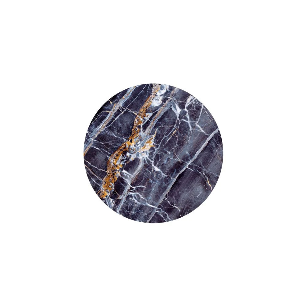 PopGrip Basic Finger Griff Halterung für Smartphones / Tablets (70083) - Gold On Dark Marble