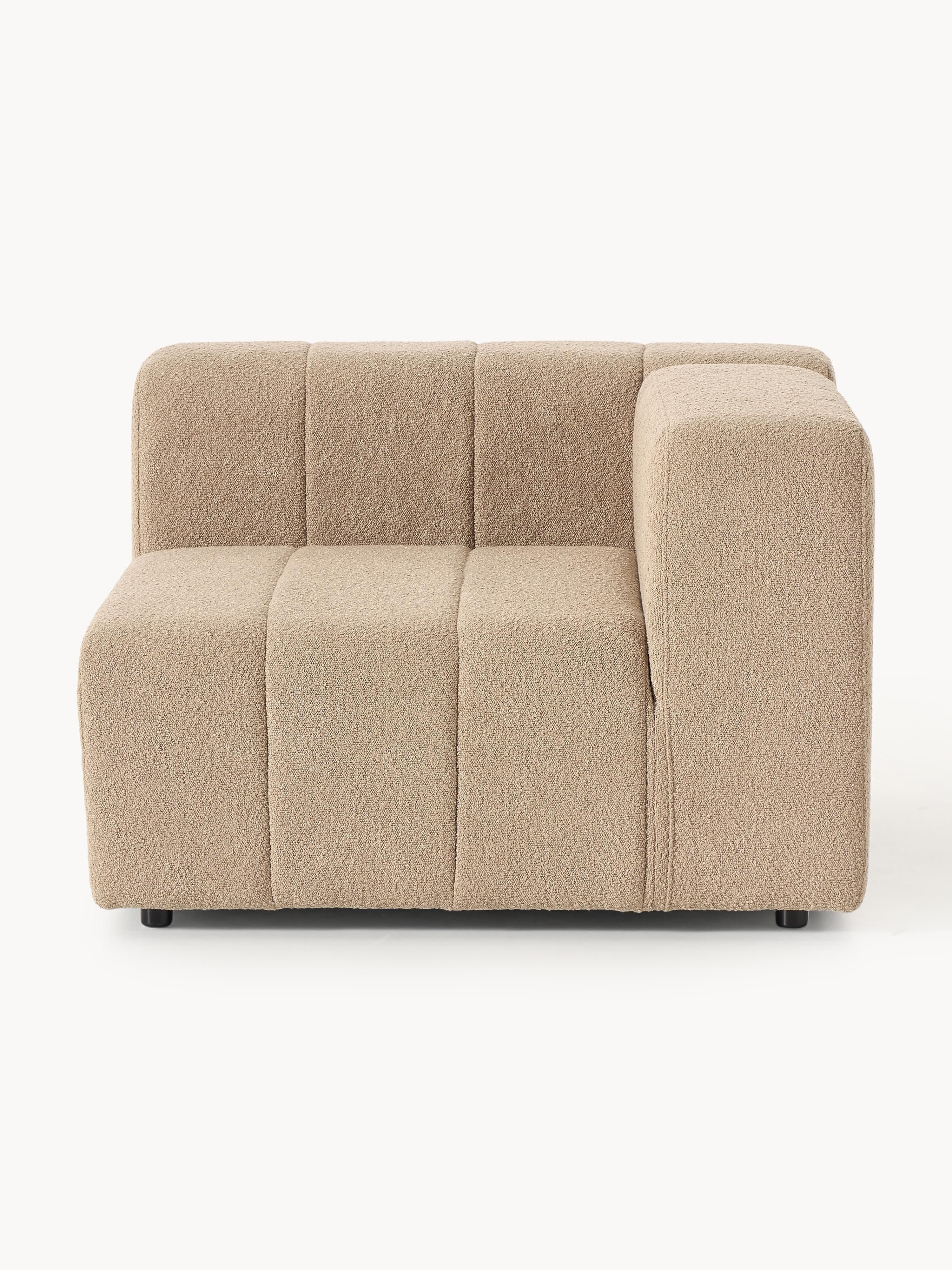 Bouclé hoekmodule Lena